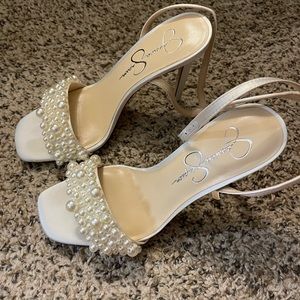 Jessica Simpson Pearl Heels